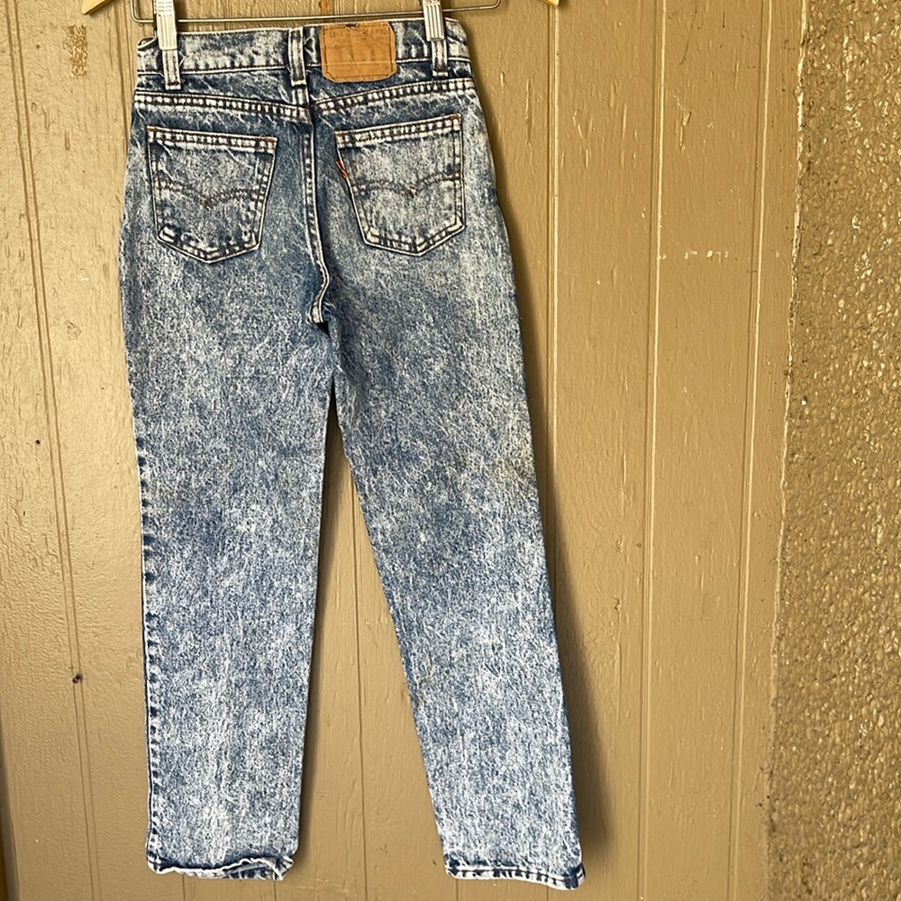 Vintage Levi’s orange tab acid wash